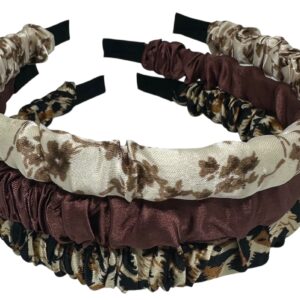 Bronze Leopard Print Trio