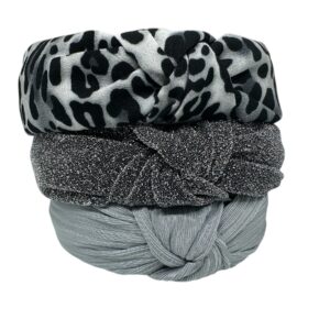 Grey Leopard Luxe Set