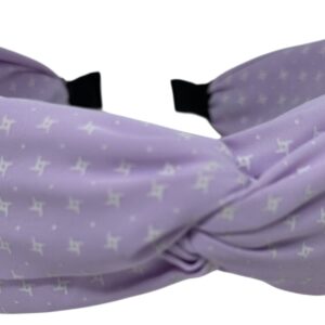 Purple Crossed Faith Band