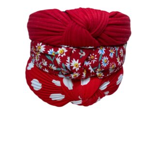 Chic Contrast Floral Trio