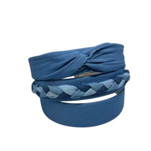 Denim Luxe Layered Bands