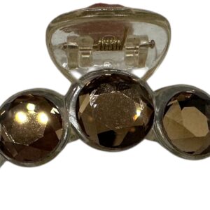 Rose Gold Rhinestone claw clip