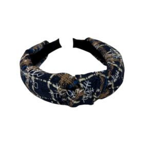 Blue Festive Winter warmer Headband