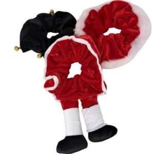 Santa's Holiday Scrunchie set